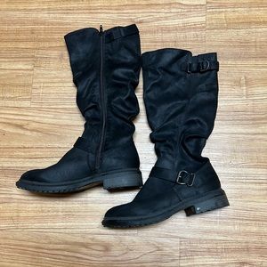 Ladies Sonoma boots, soft leather, black Size 8 1/2